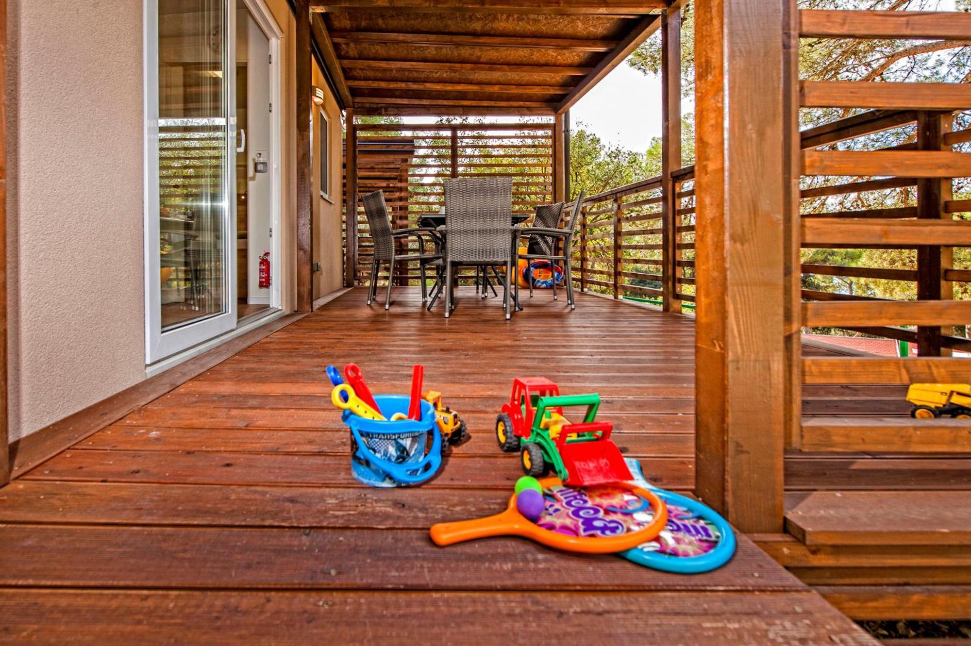Eurocamp Mobile Homes At Campsite Porton Biondi โรวีน ห้อง รูปภาพ