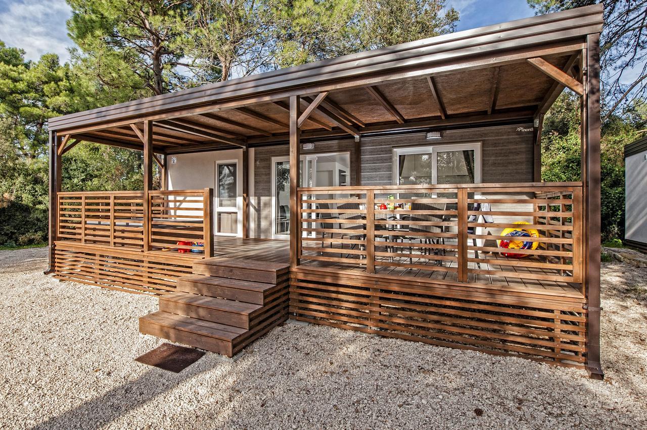 Eurocamp Mobile Homes At Campsite Porton Biondi โรวีน ภายนอก รูปภาพ